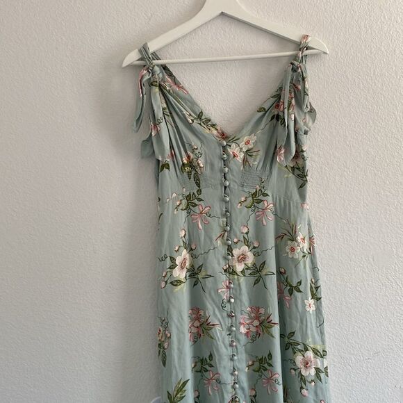 Rebecca Taylor Sleeveless Lita Silk Sun Dress Size 2 - Picture 4 of 8